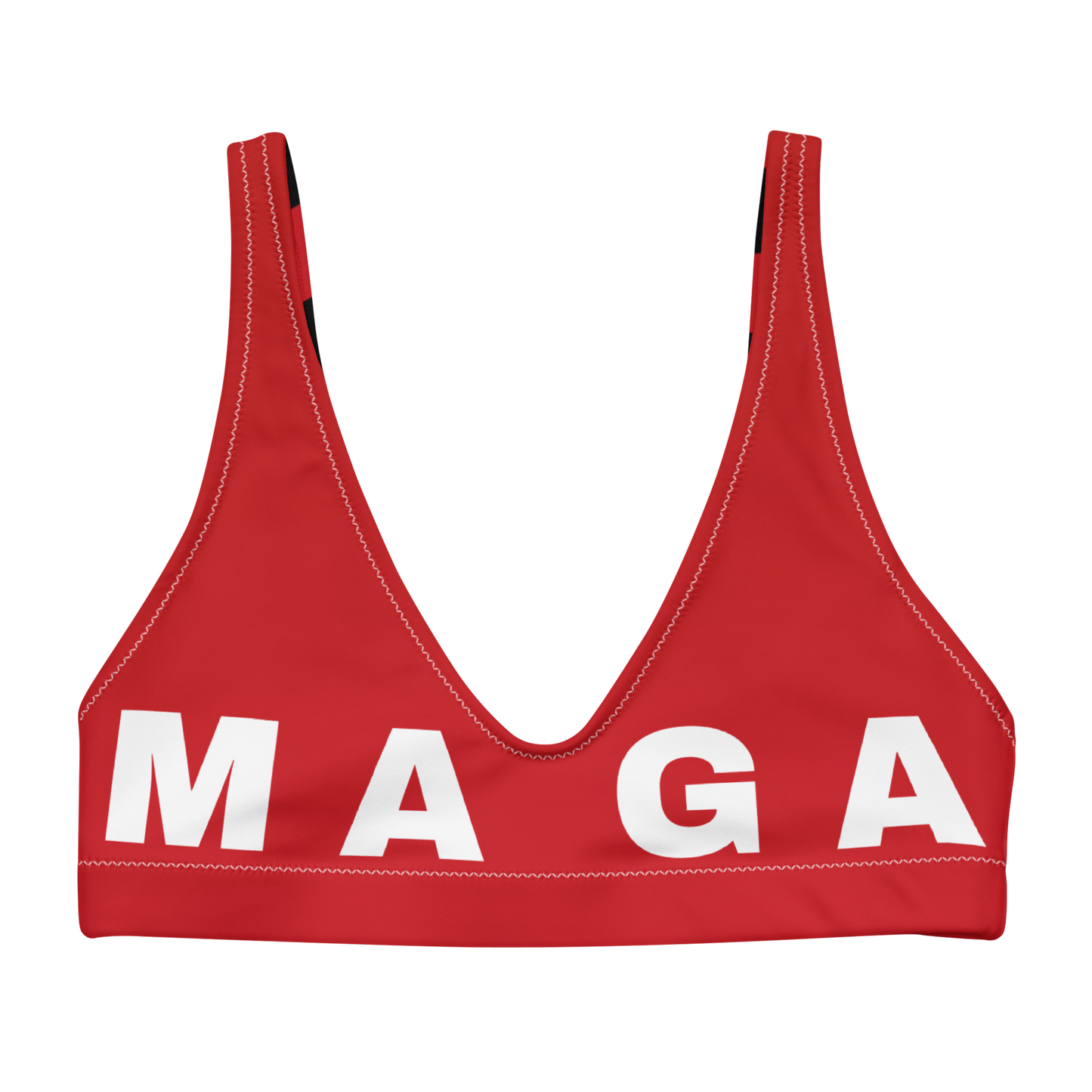 MAGA padded bikini top