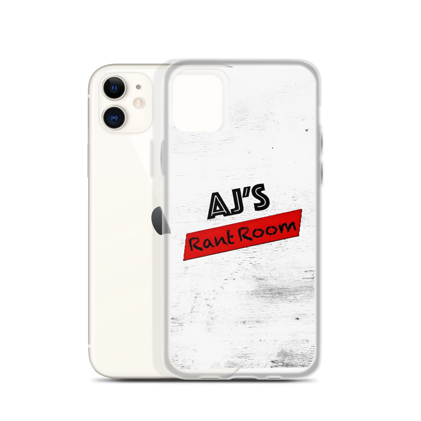 RANT ROOM iPhone® case (white)