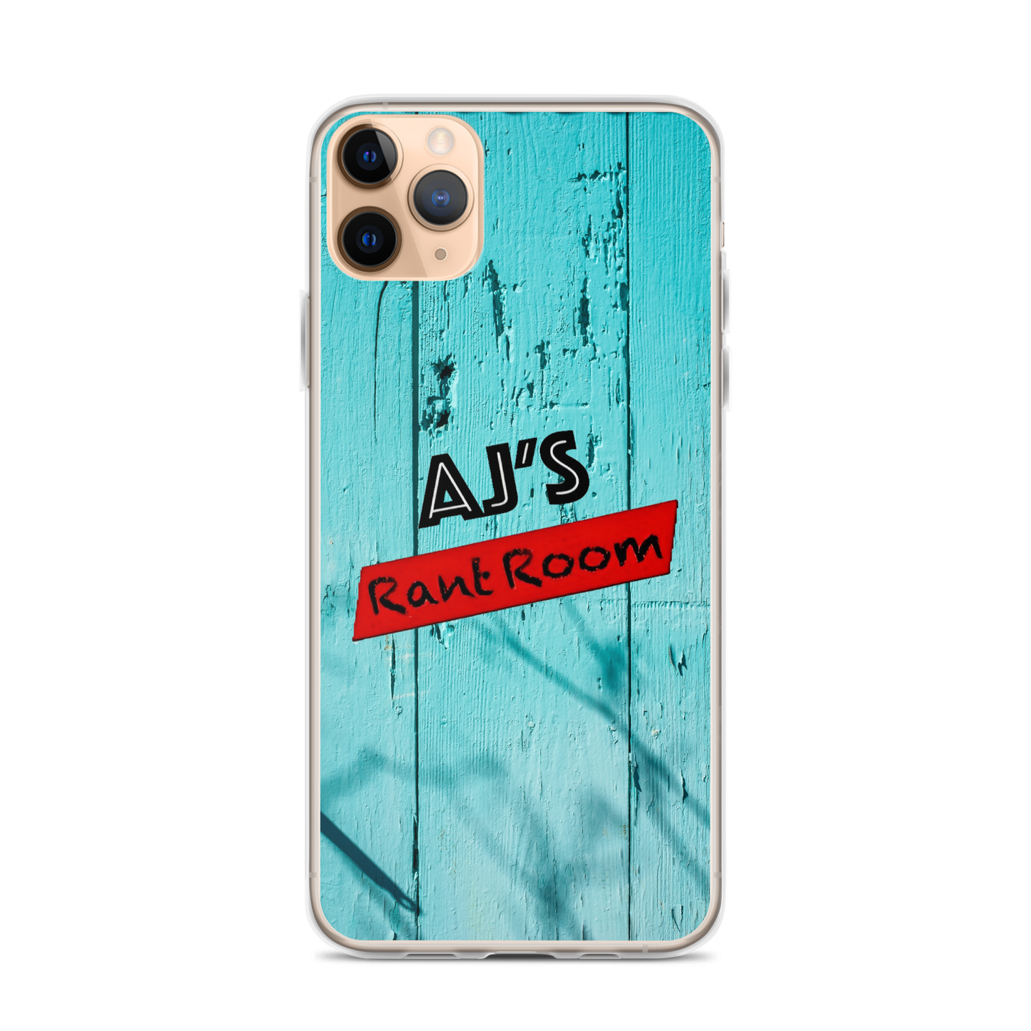 RANT ROOM iPhone® case (blue)