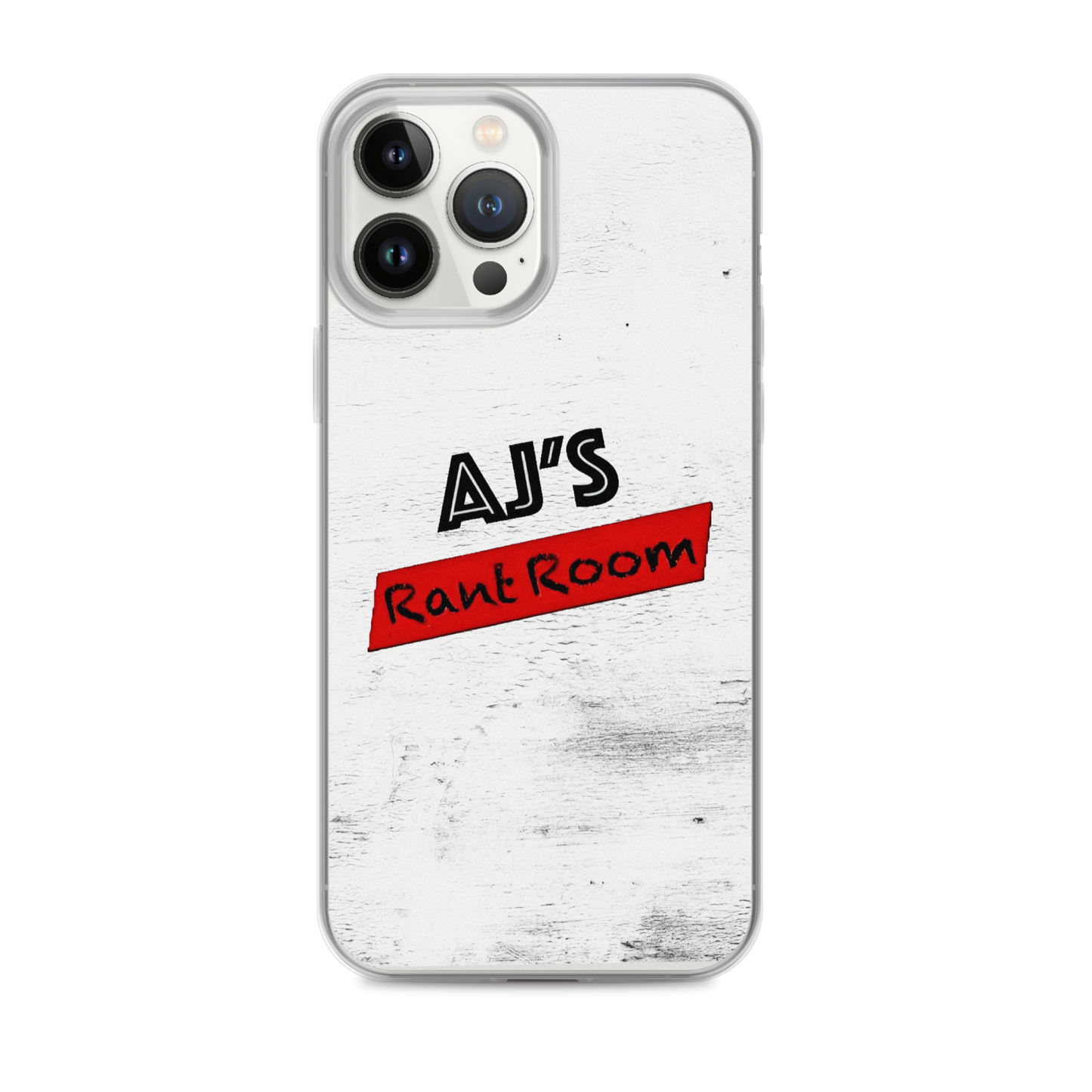 RANT ROOM iPhone® case (white)