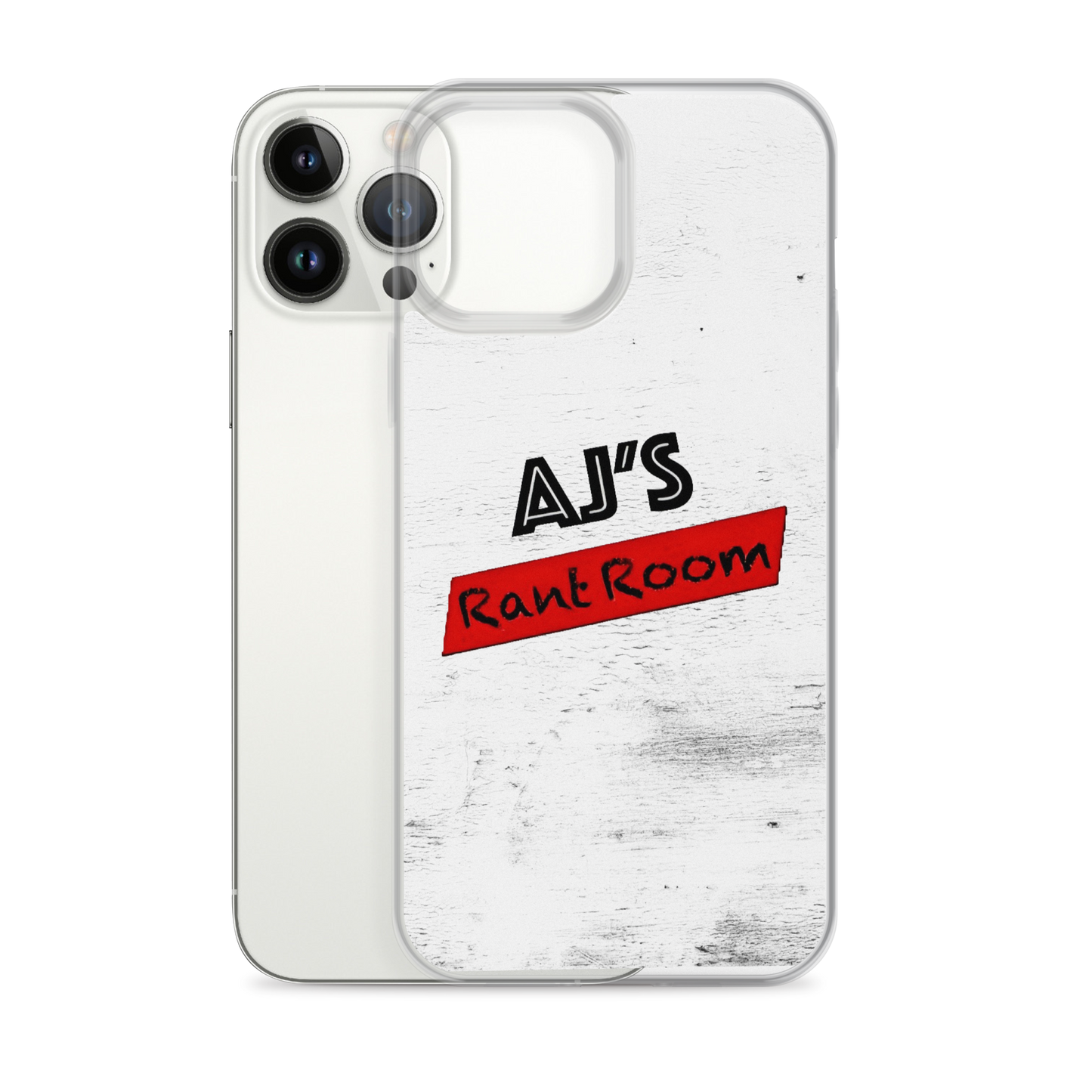 RANT ROOM iPhone® case (white)