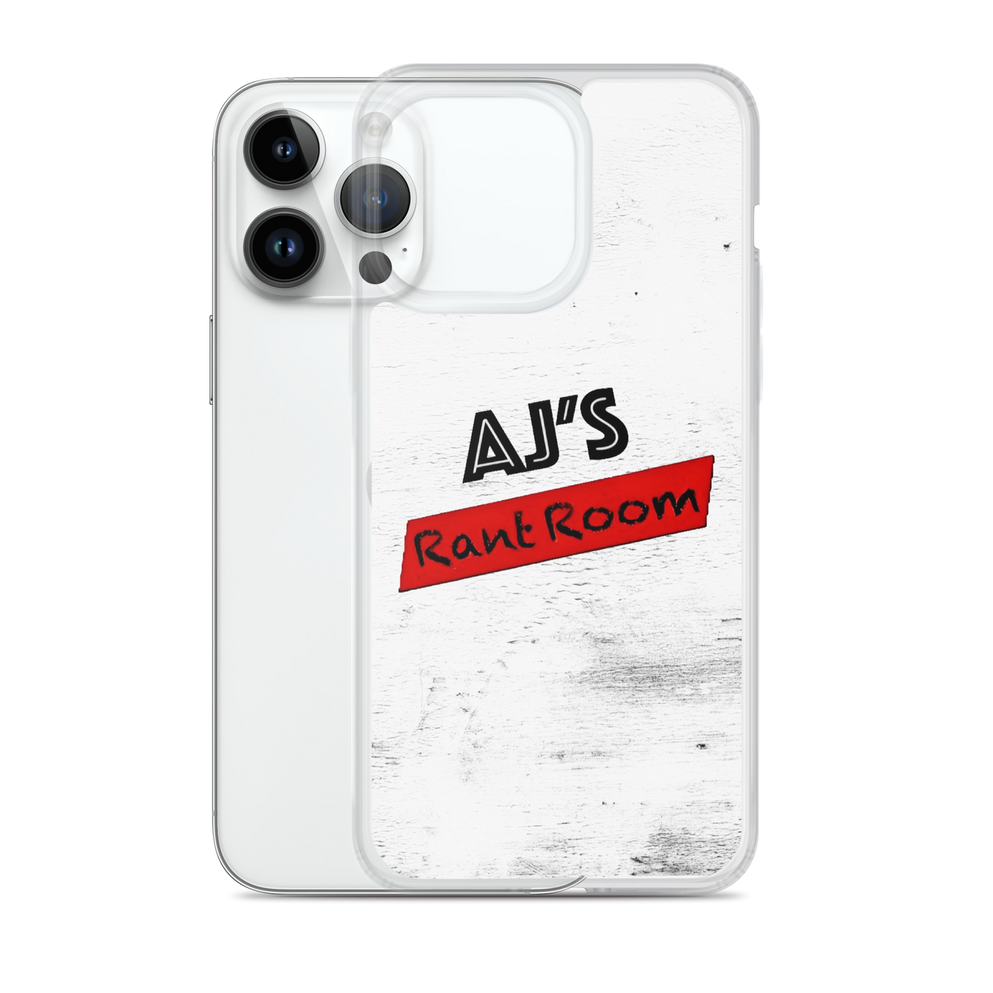 RANT ROOM iPhone® case (white)
