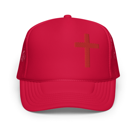 Cross Foam Trucker Hat