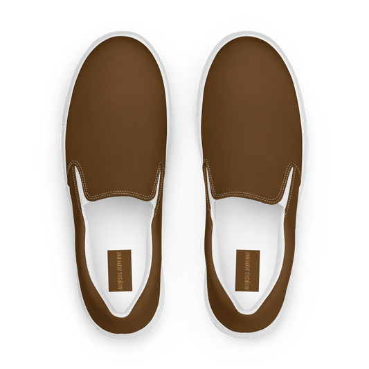 ALOYSIUS MAHOGANY (Men’s Slip-Ons)