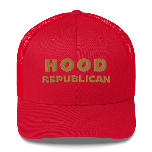 HOOD REPUBLICAN trucker