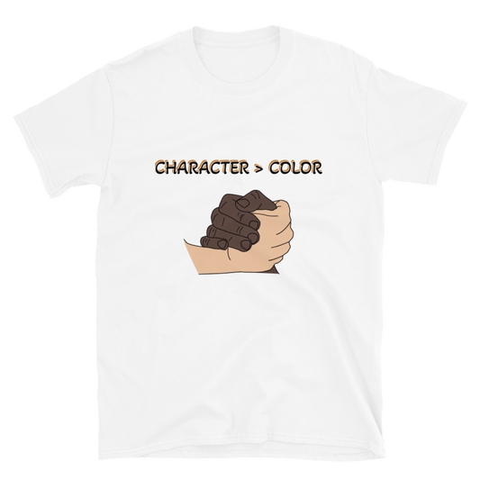 CHARACTER OVER COLOR tee