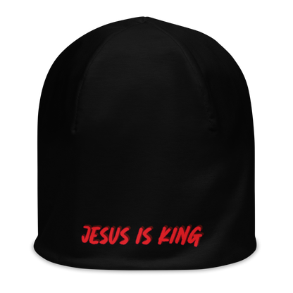 JESUS IS KING Beanie (BLACK)