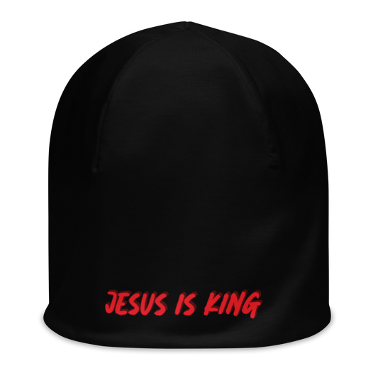 JESUS IS KING Beanie (BLACK)