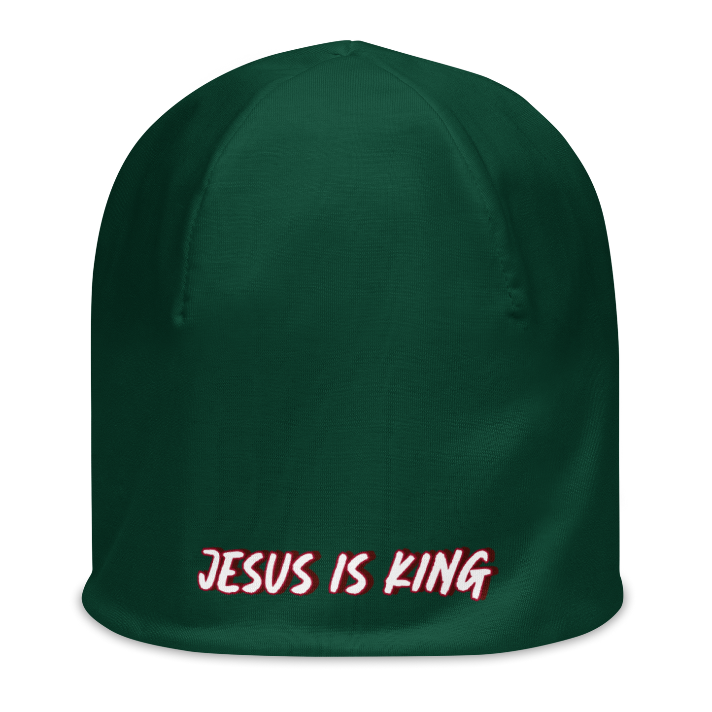 JESUS IS KING Beanie (GREEN)