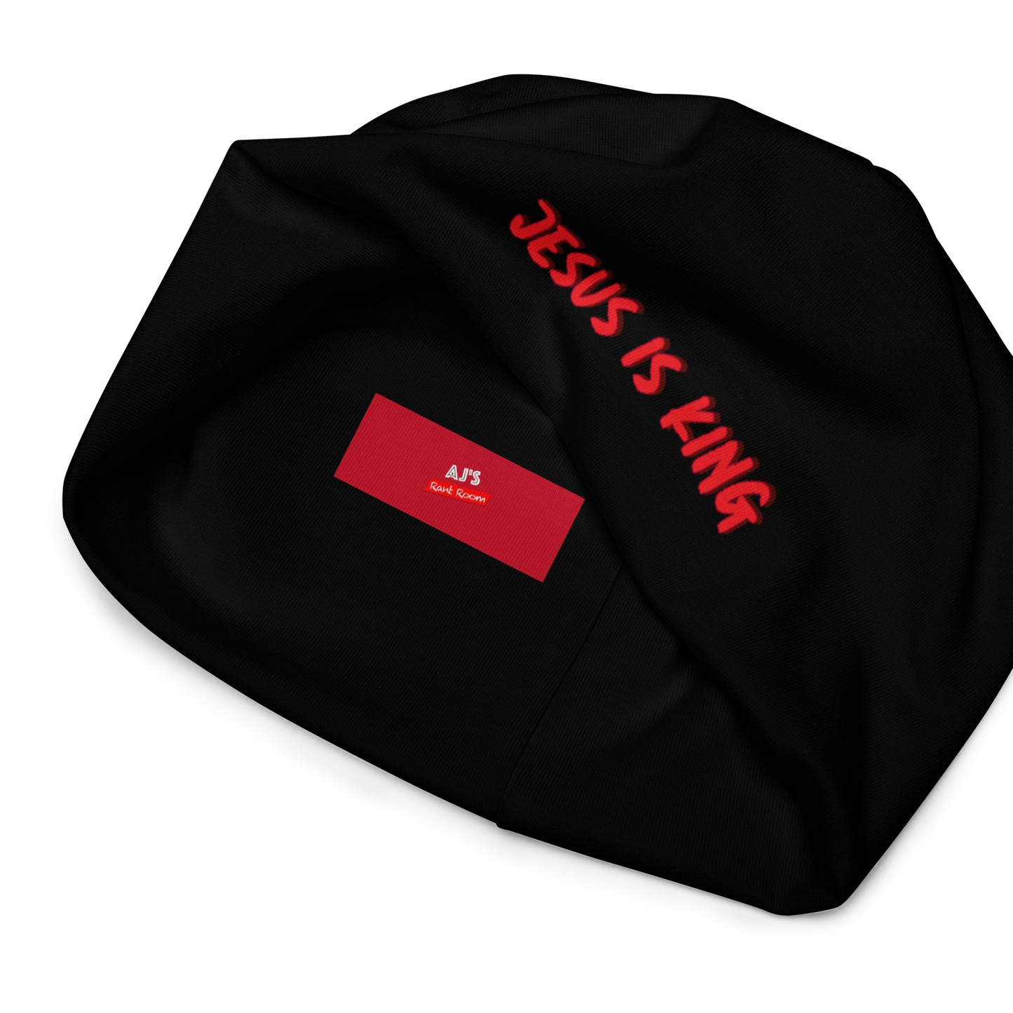 JESUS IS KING Beanie (BLACK)