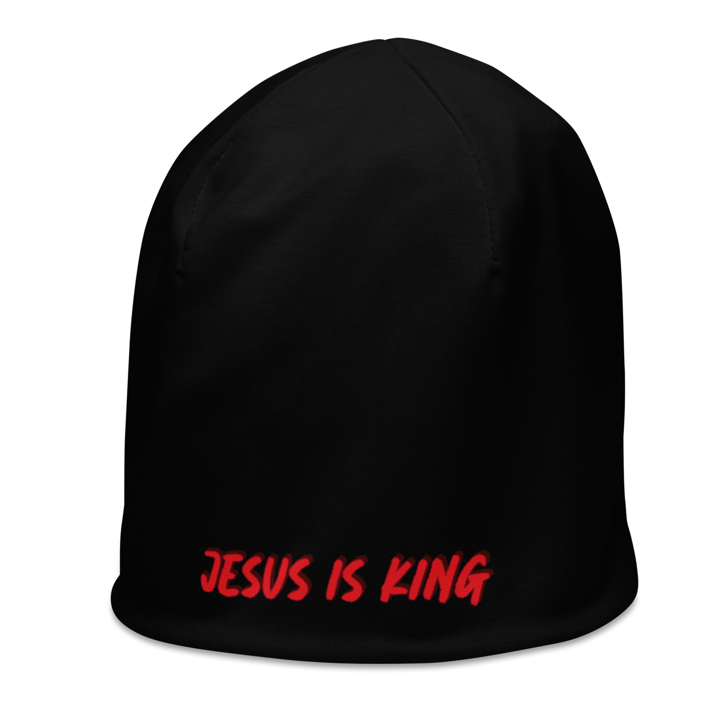 JESUS IS KING Beanie (BLACK)