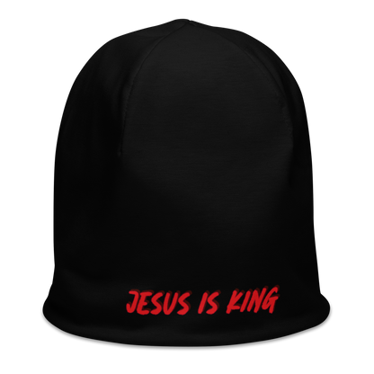 JESUS IS KING Beanie (BLACK)