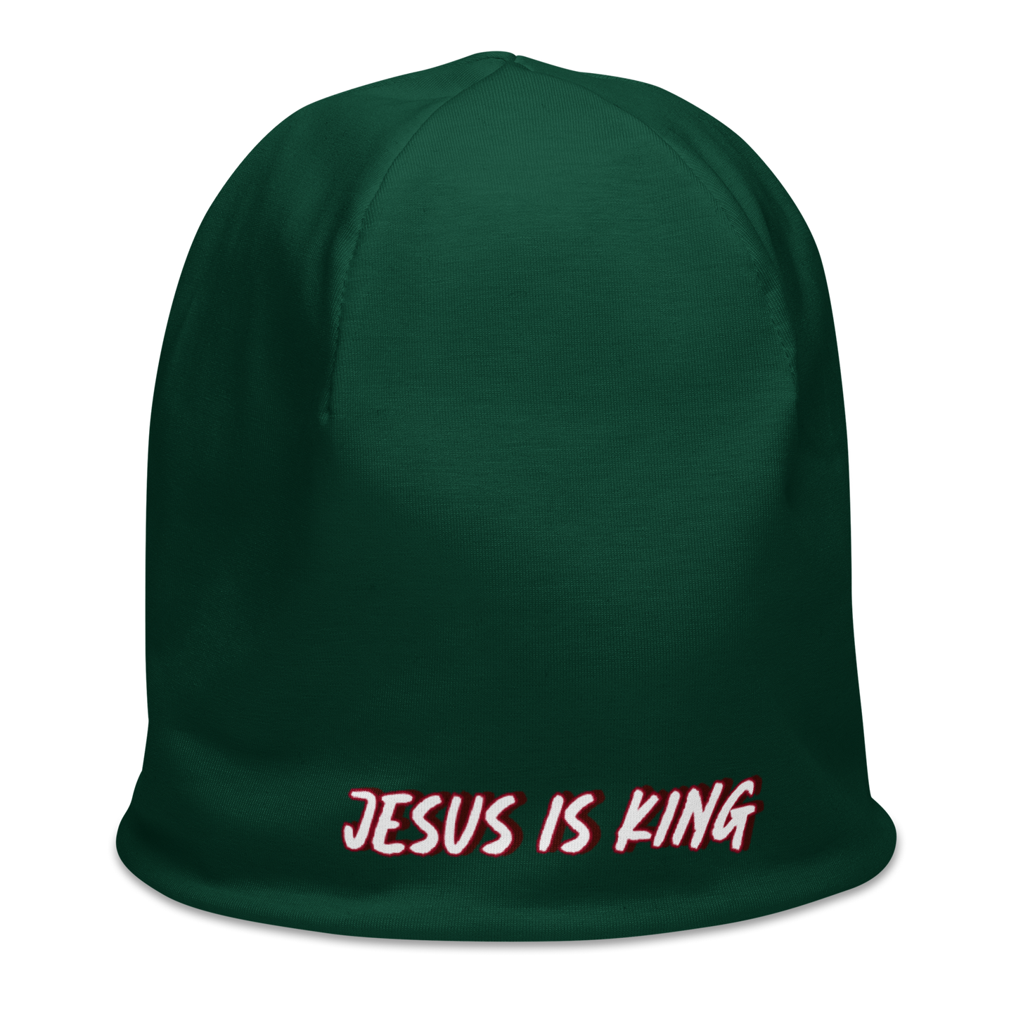 JESUS IS KING Beanie (GREEN)