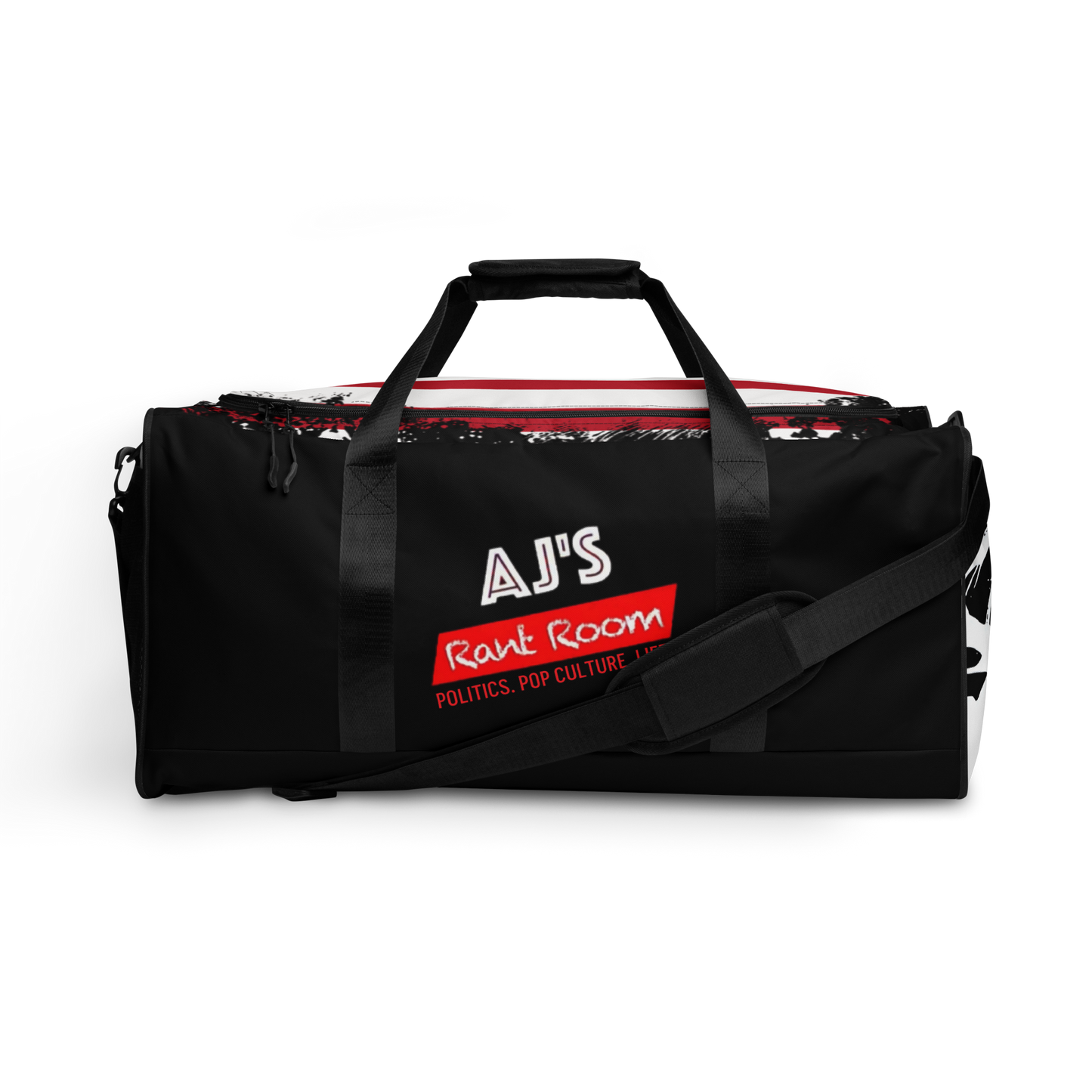 RANT ROOM duffle bag (BLACK)