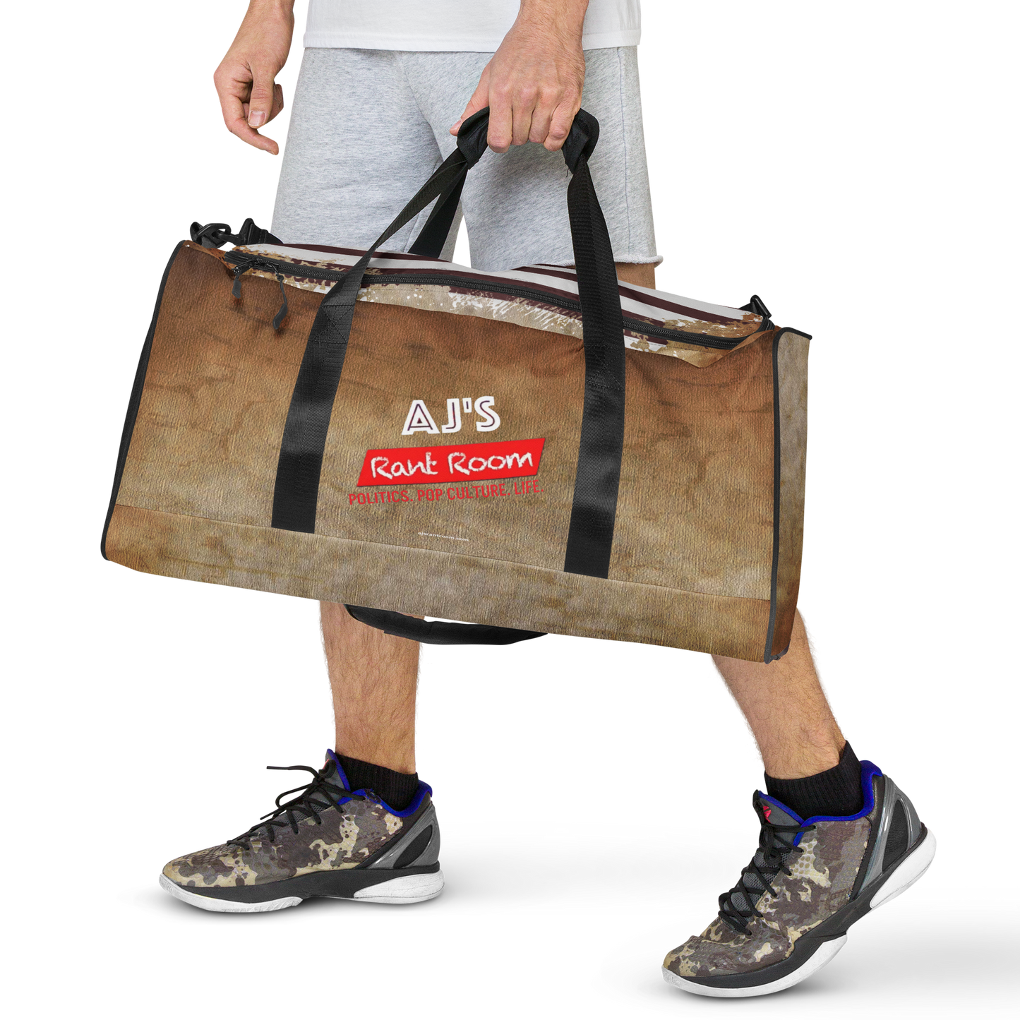 RANT ROOM duffle bag (DISTRESSED)