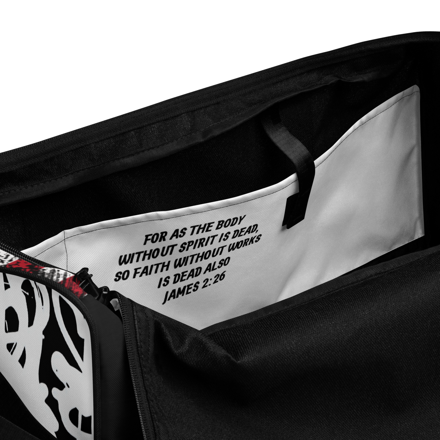 RANT ROOM duffle bag (BLACK)