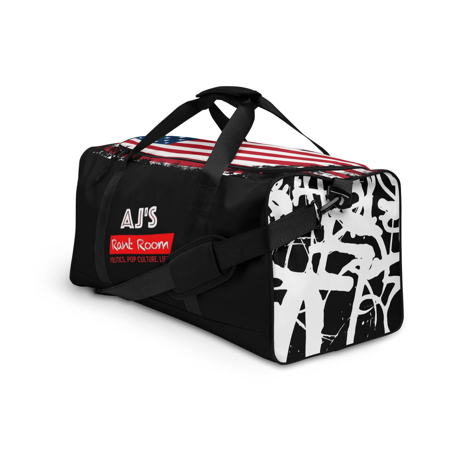 RANT ROOM duffle bag (BLACK)