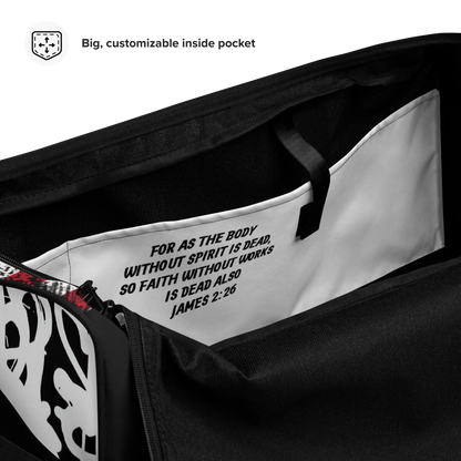 RANT ROOM duffle bag (BLACK)