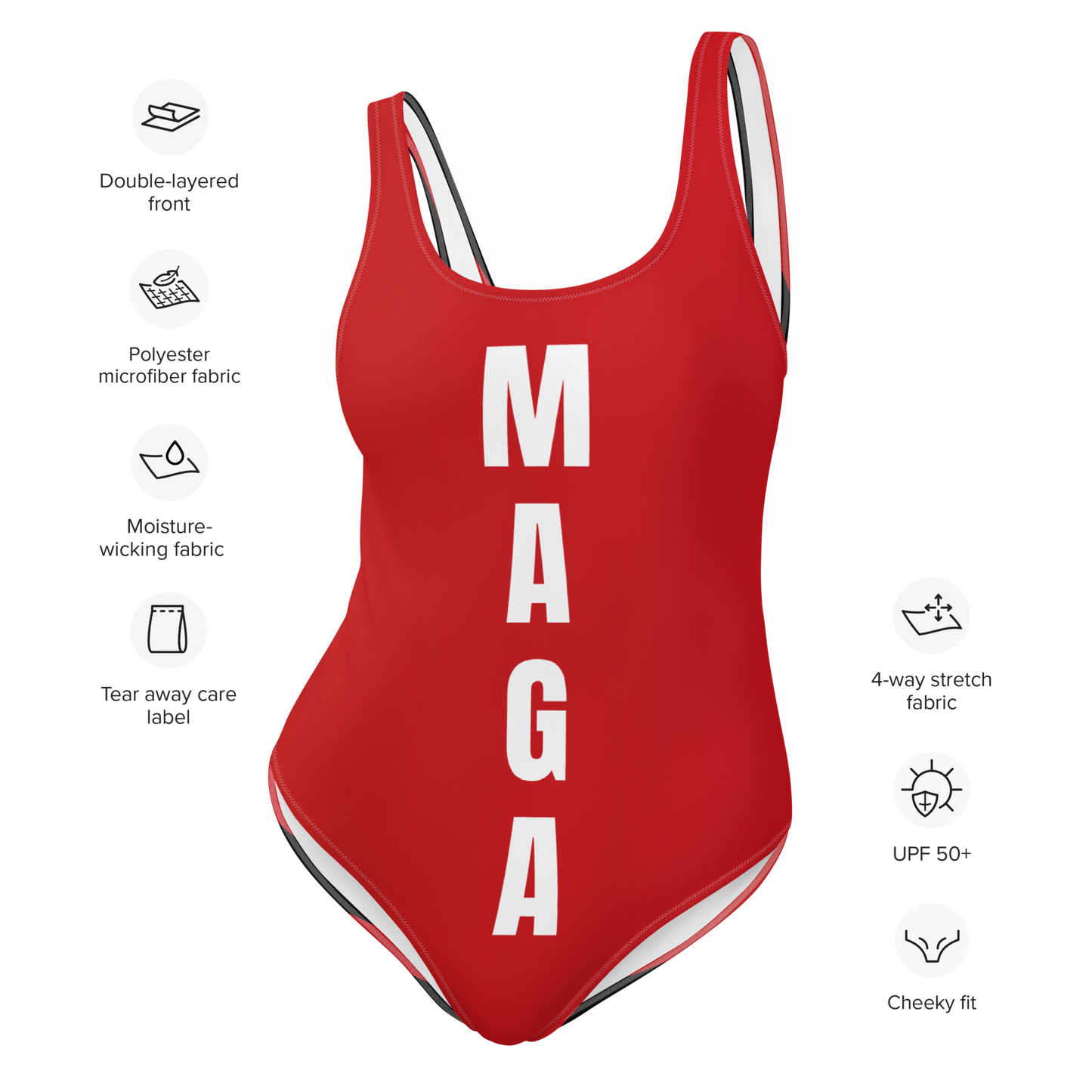 MAGA One-Piece (Red +Black)