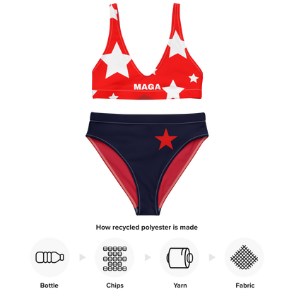 MAGA High-Waisted Bikini