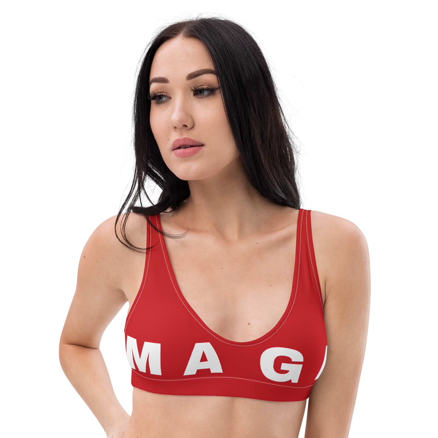 MAGA padded bikini top