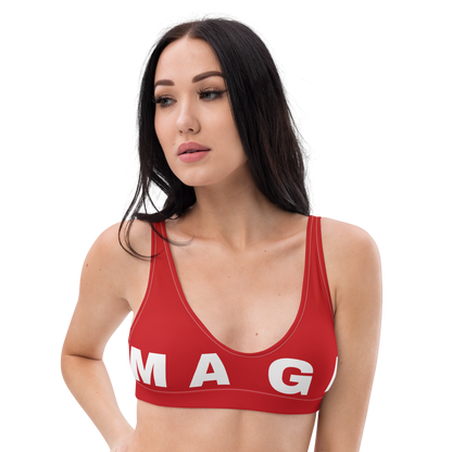 MAGA padded bikini top