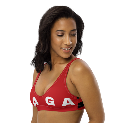 MAGA padded bikini top