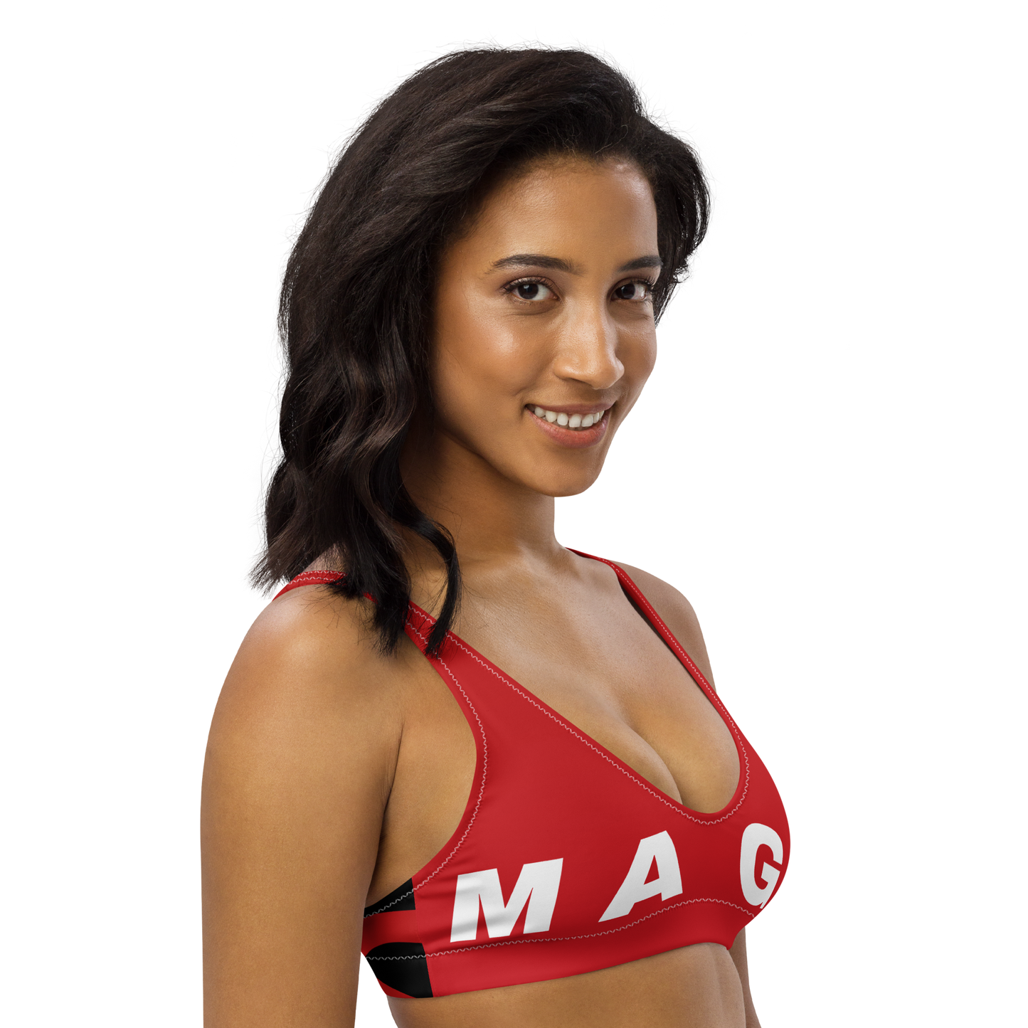 MAGA padded bikini top