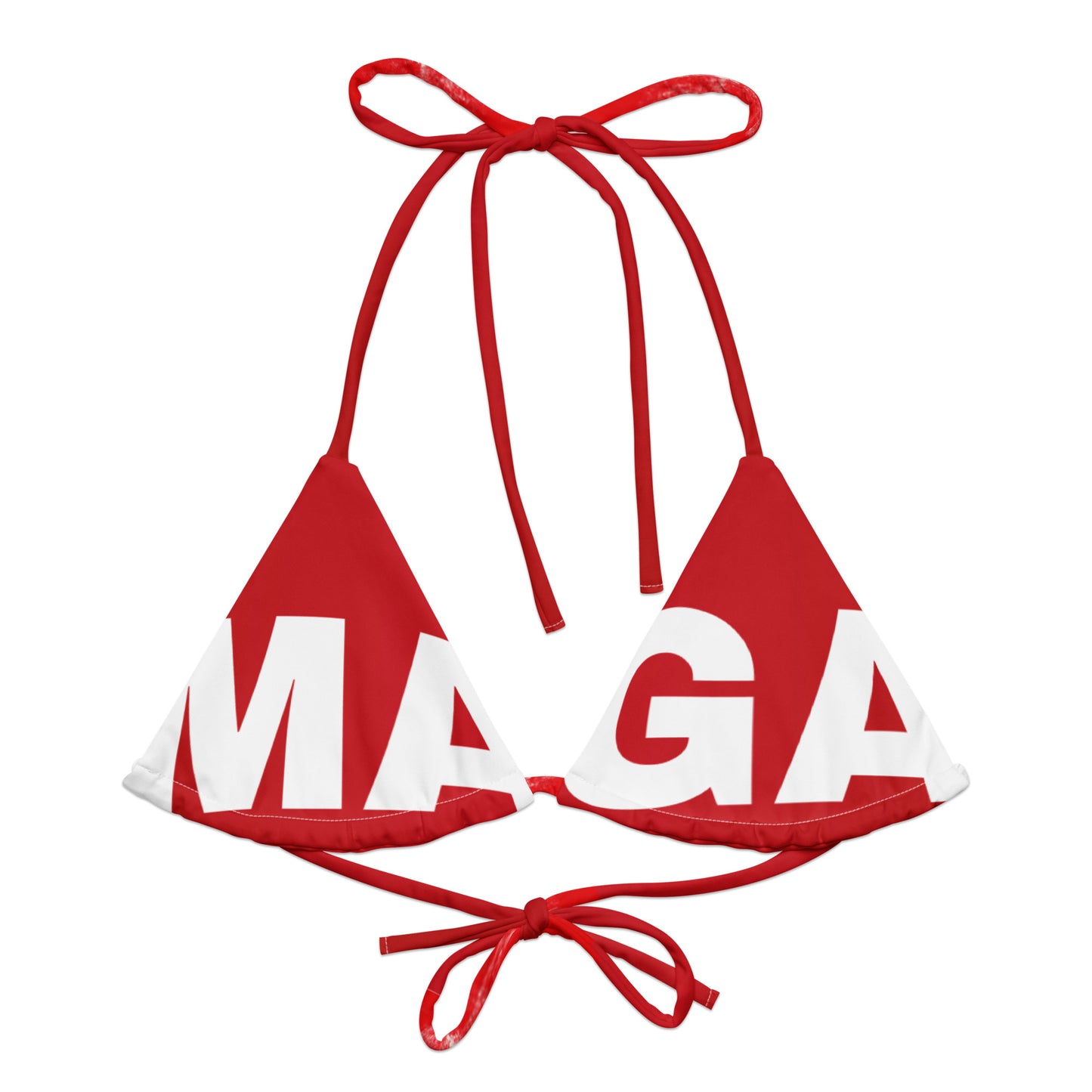 MAGA bikini top