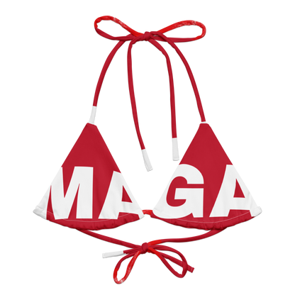 MAGA bikini top