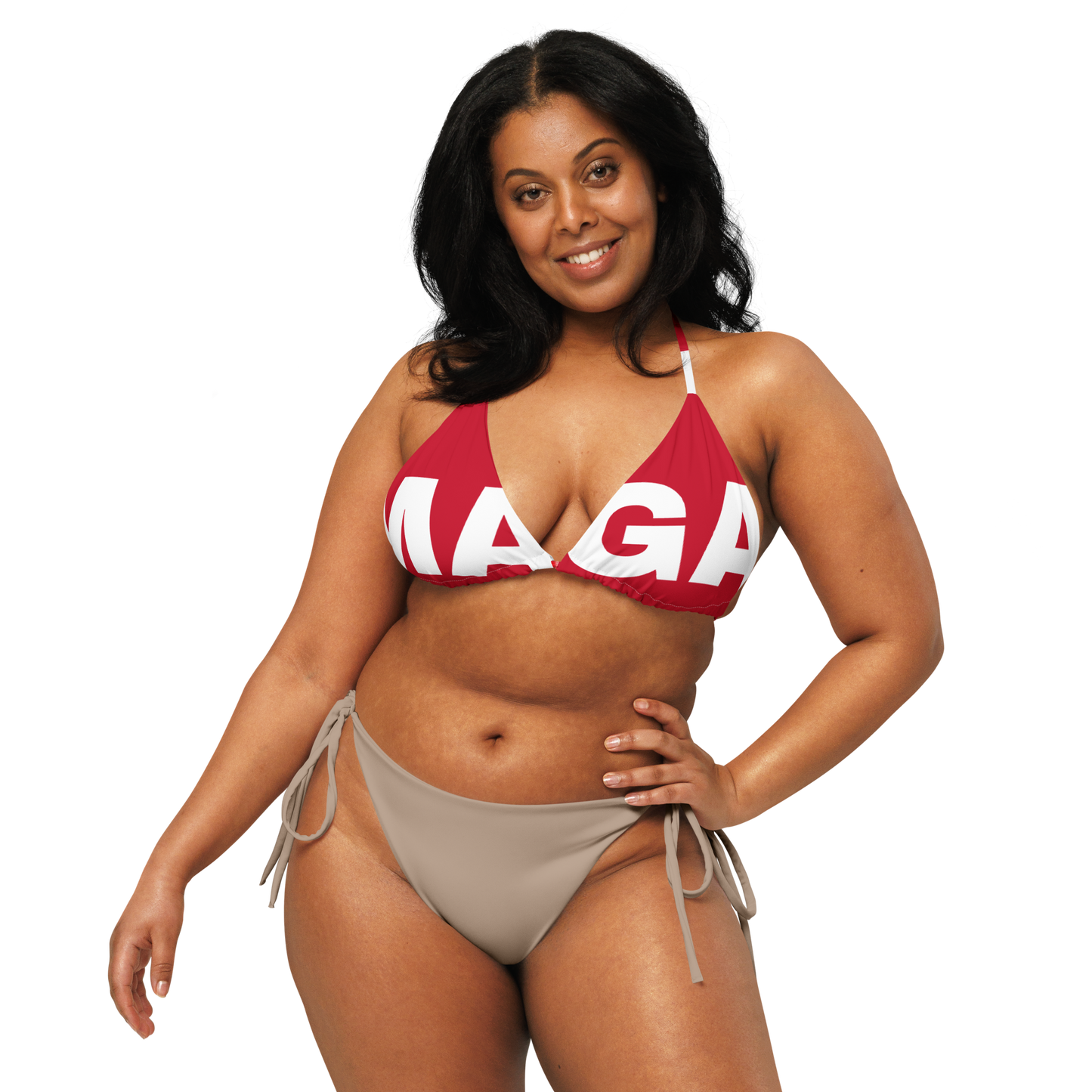MAGA bikini top