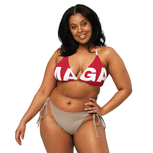 MAGA bikini top