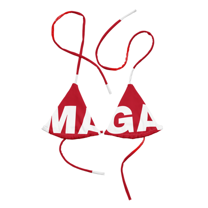 MAGA bikini top