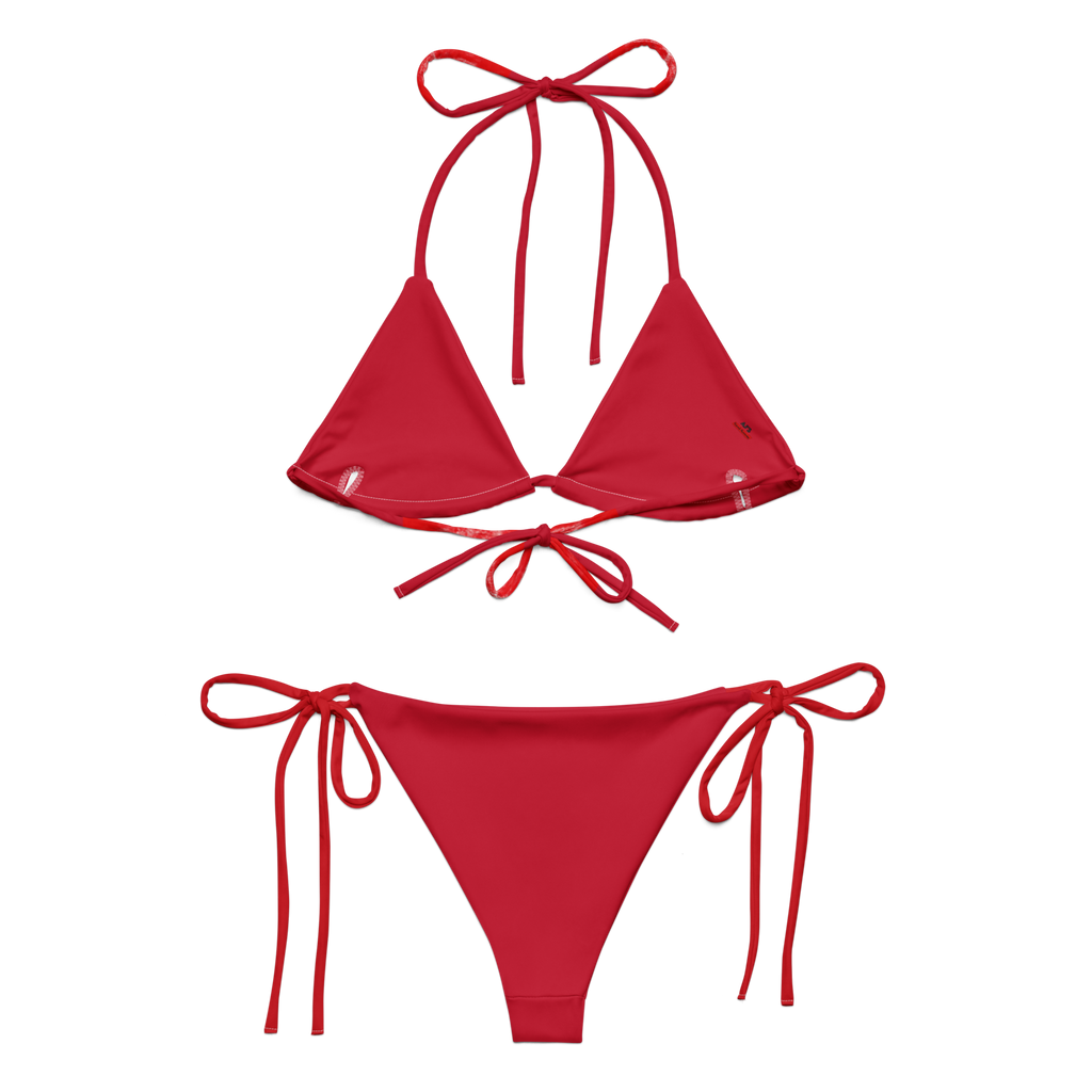 MAGA String Bikini (Red + White)