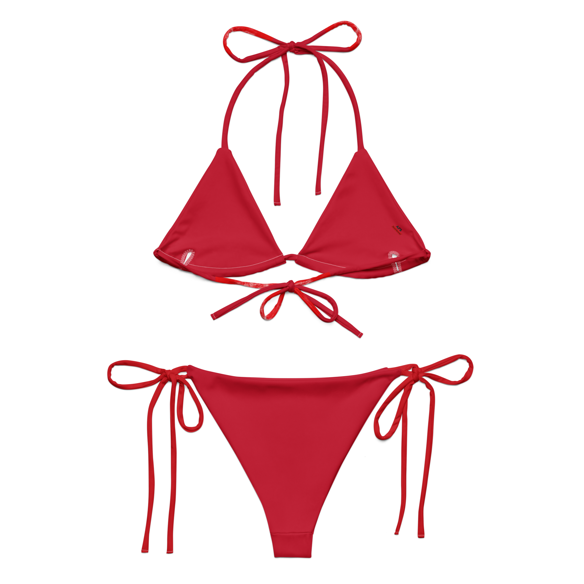 MAGA String Bikini (Red + White)