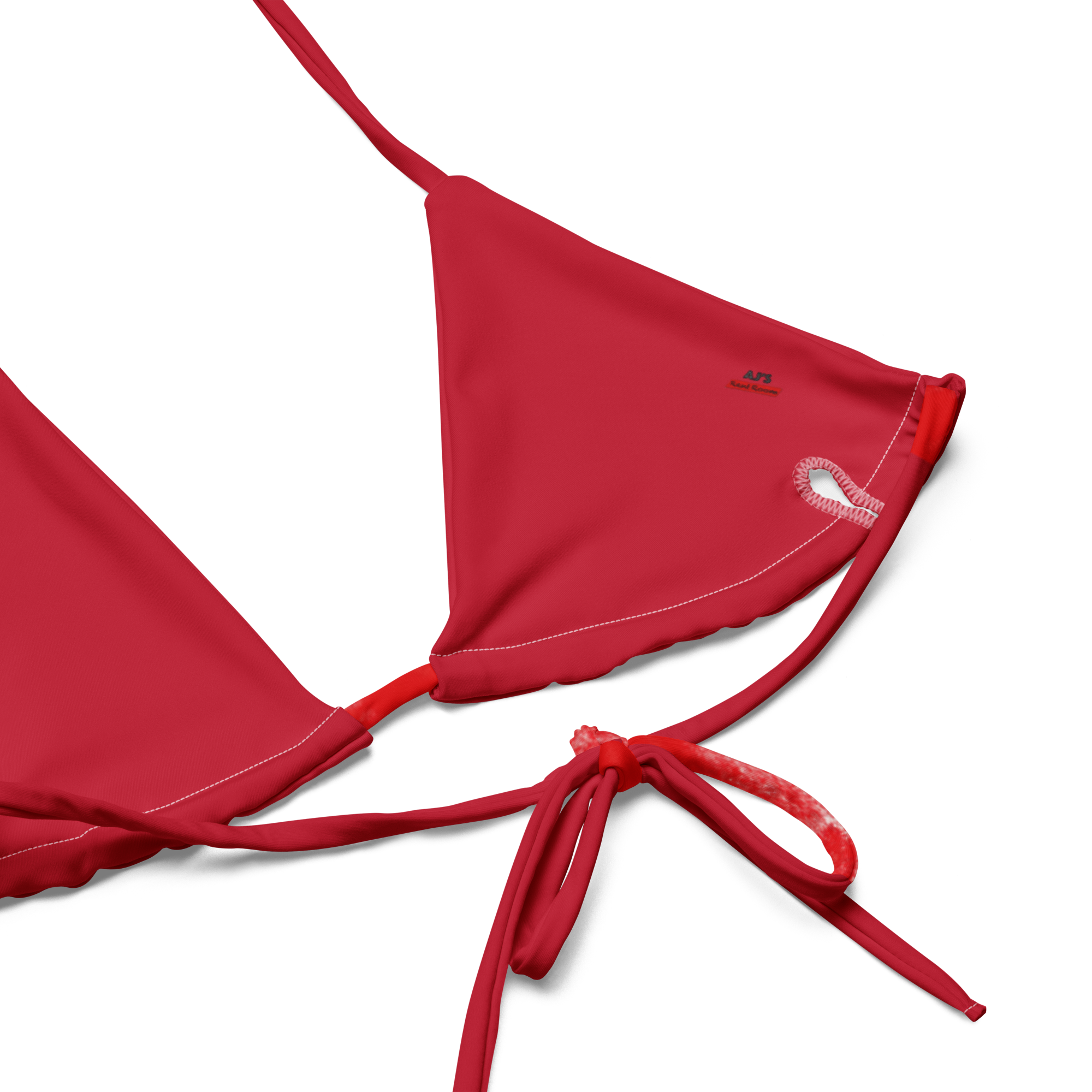 MAGA String Bikini (Red + White)