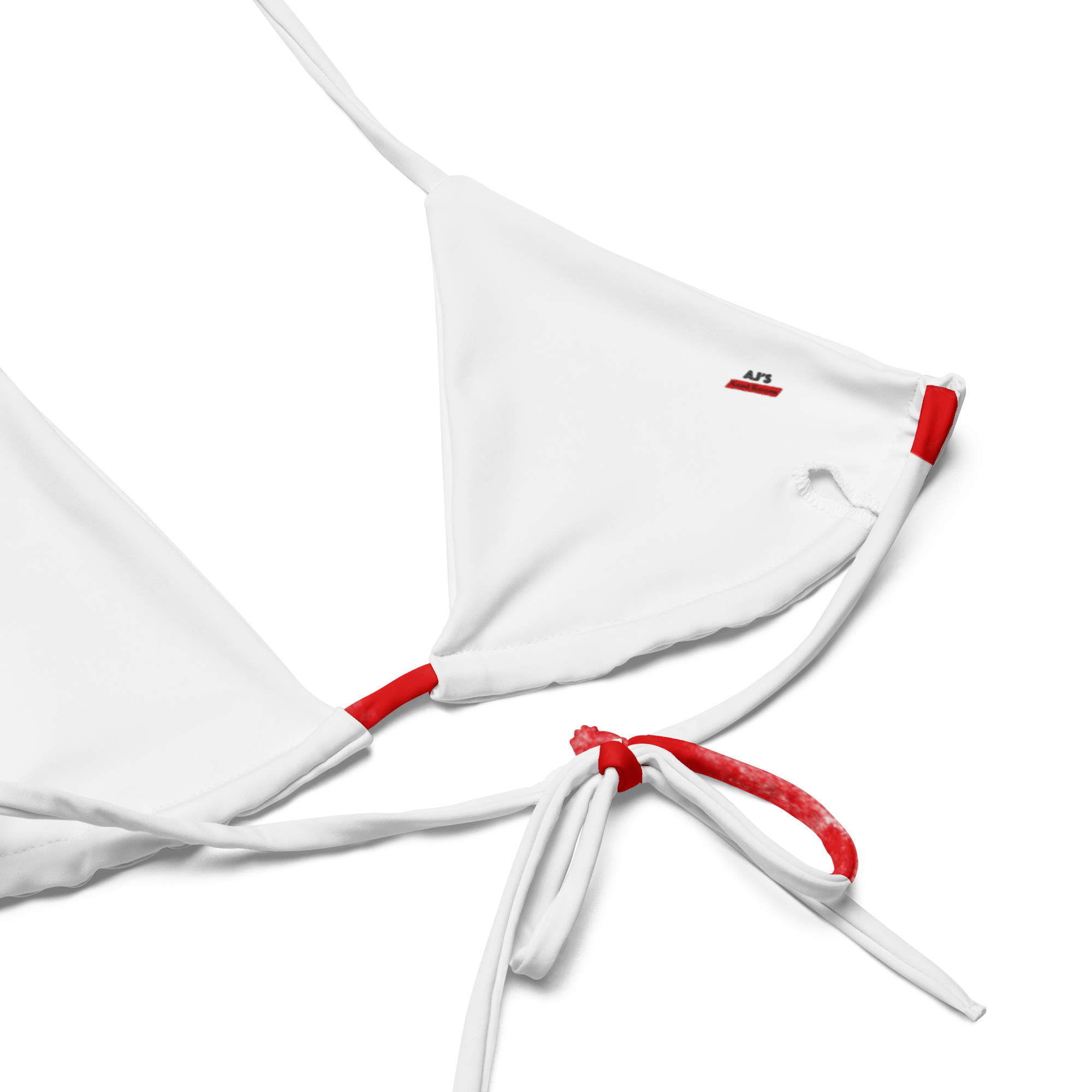 MAGA String Bikini (White + Red)