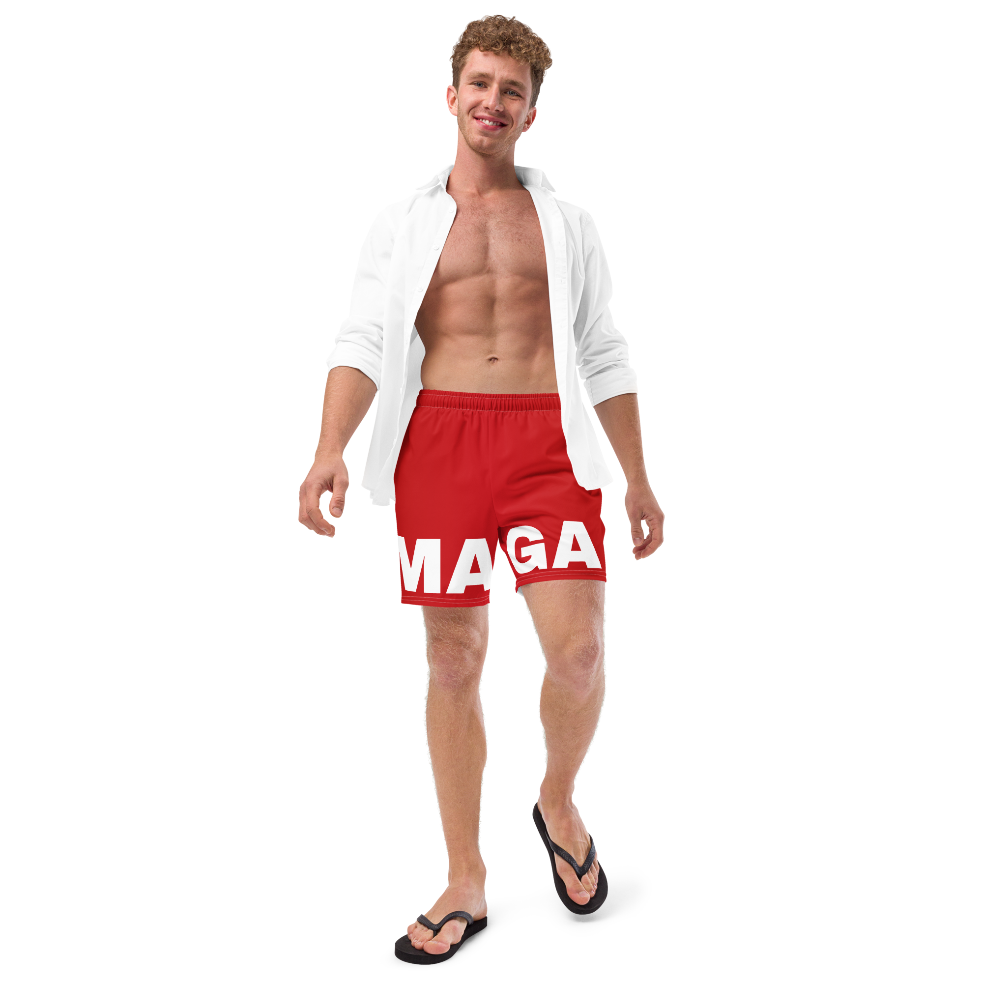 MAGA Trunks (Red + White)
