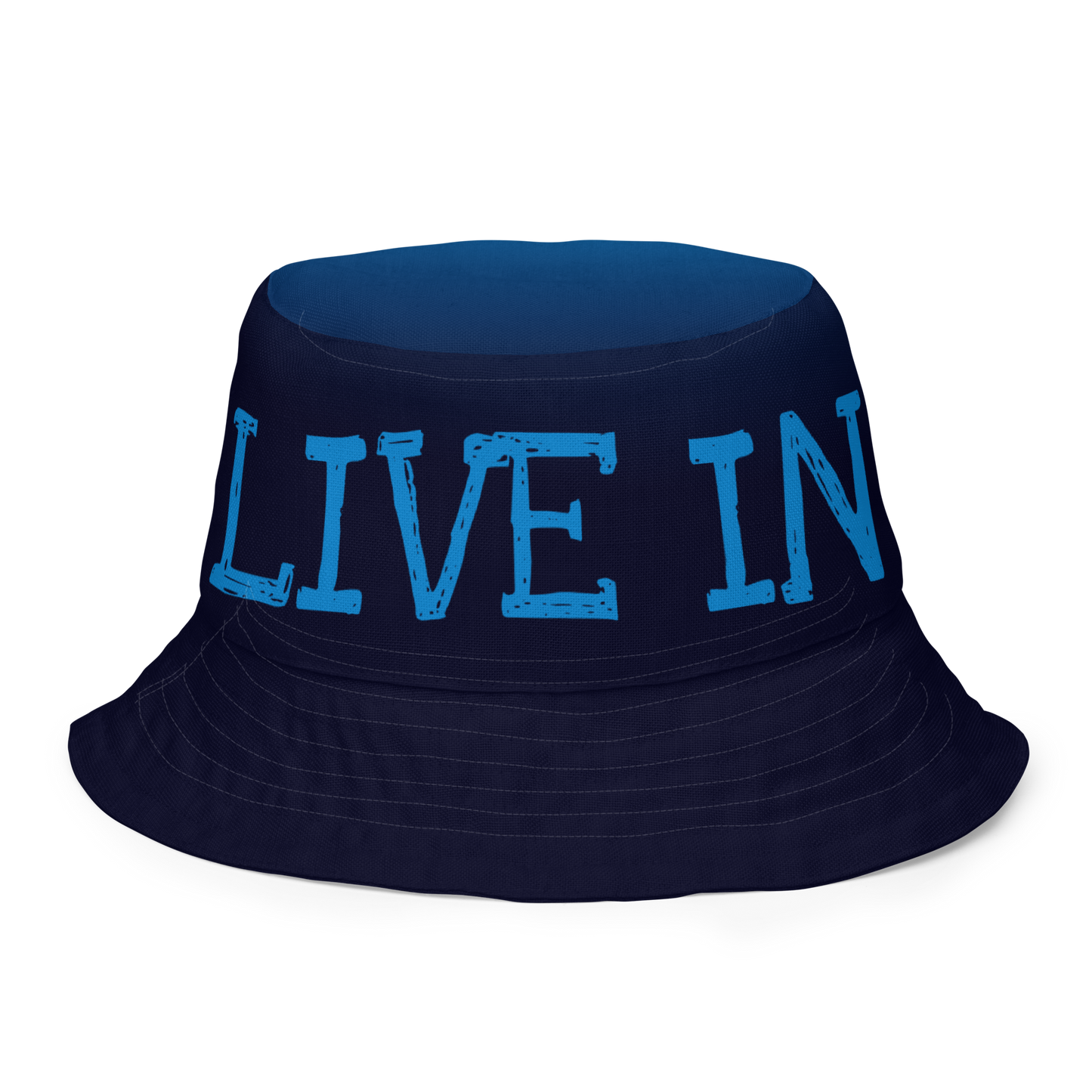 BE THE DREAM, LIVE IN THE LIGHT Reversible Bucket Hat