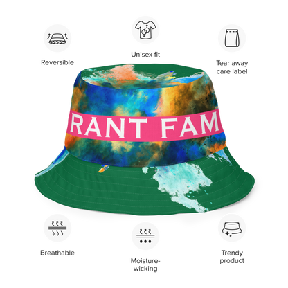 RANT FAM Reversible Bucket Hat