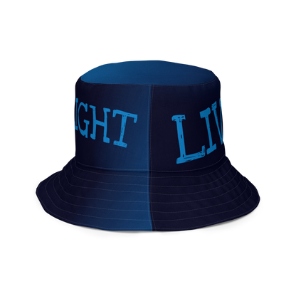 BE THE DREAM, LIVE IN THE LIGHT Reversible Bucket Hat