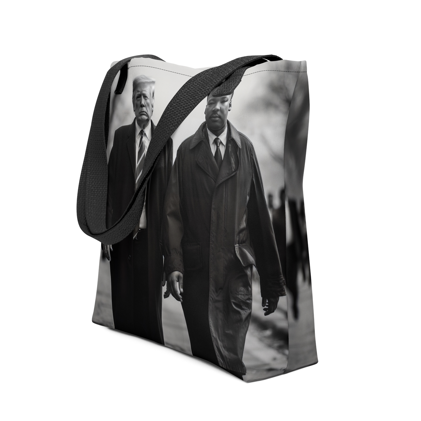 MARTIN AND TRUMP AI Tote bag