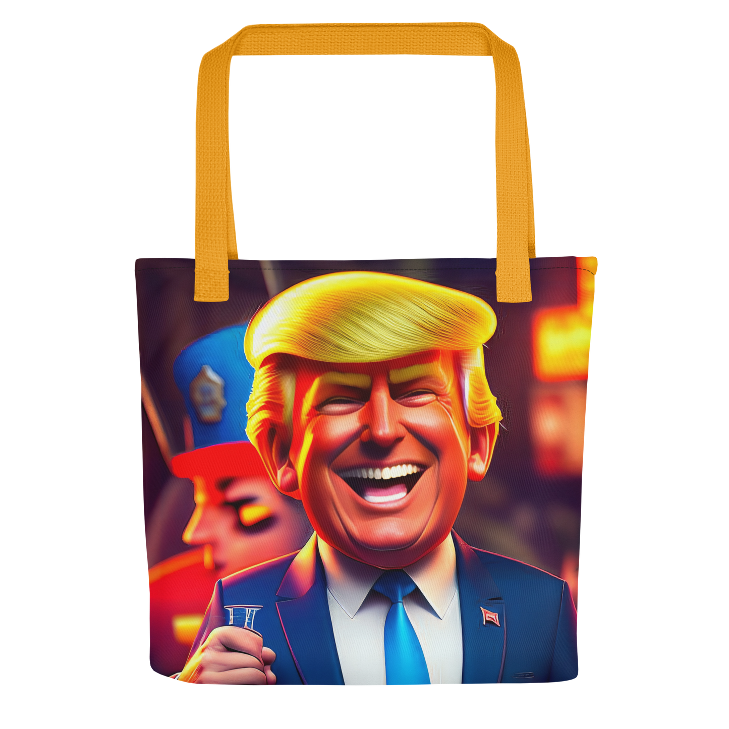 HAPPY TRUMP Tote bag