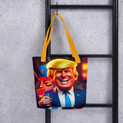 HAPPY TRUMP Tote bag