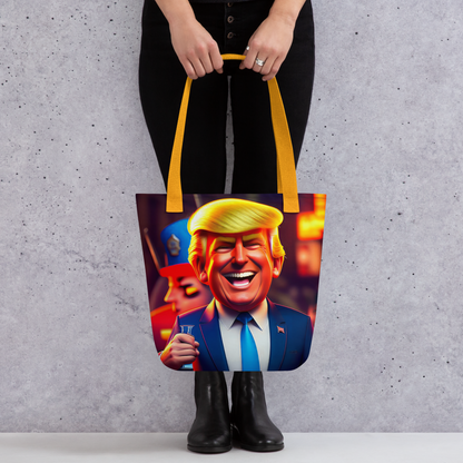 HAPPY TRUMP Tote bag