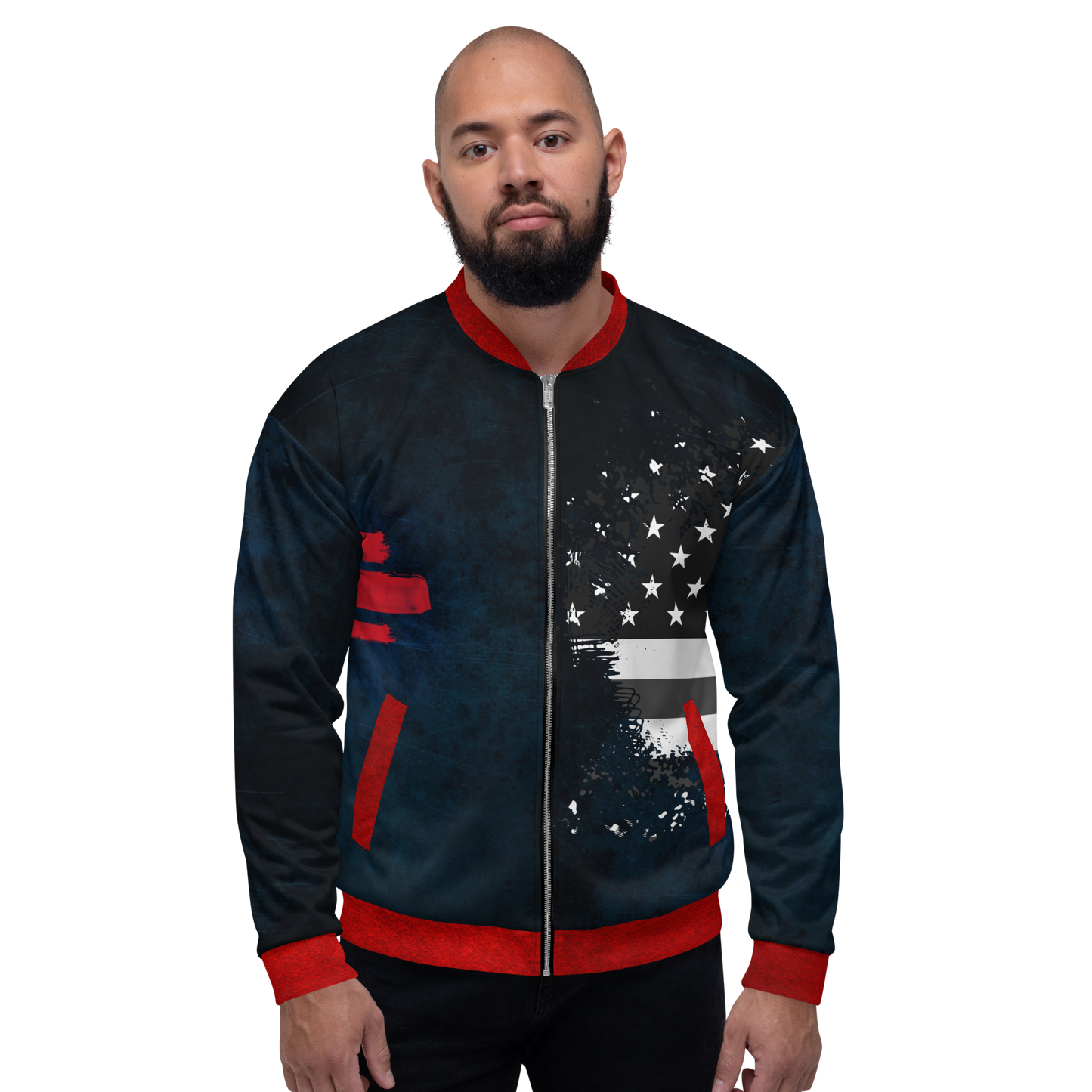 RANT ROOM Bomber Jacket (Blue)