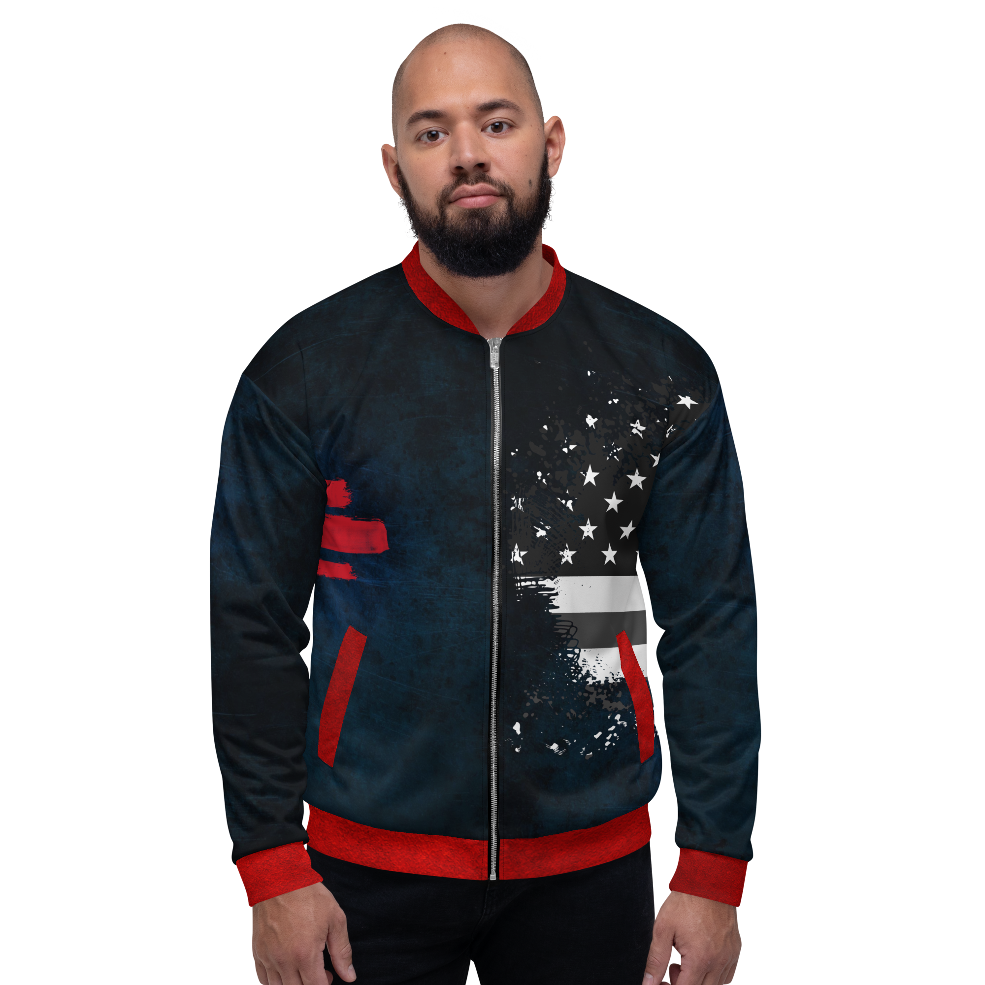 RANT ROOM Bomber Jacket (Blue)