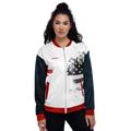 RANT FAM Bomber Jacket (White)