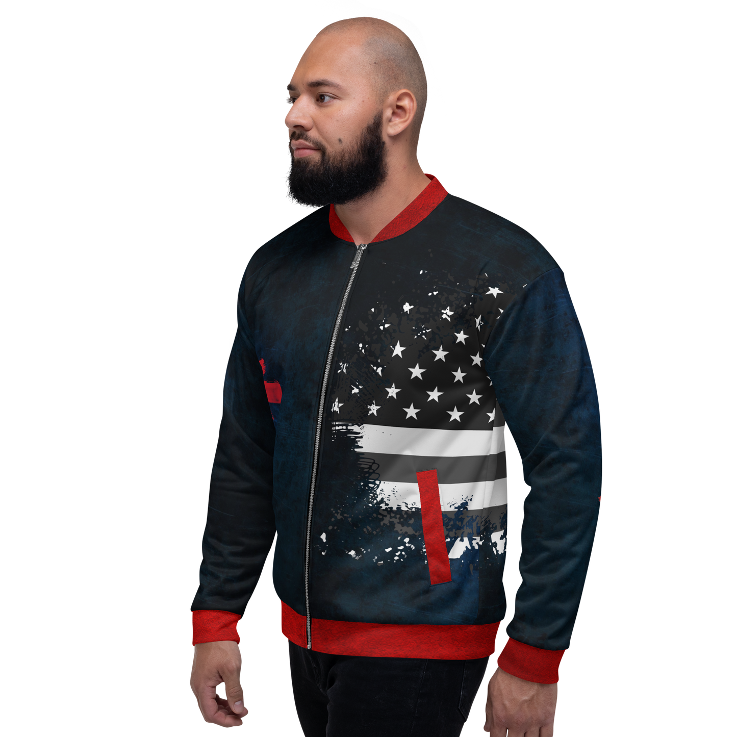 RANT ROOM Bomber Jacket (Blue)