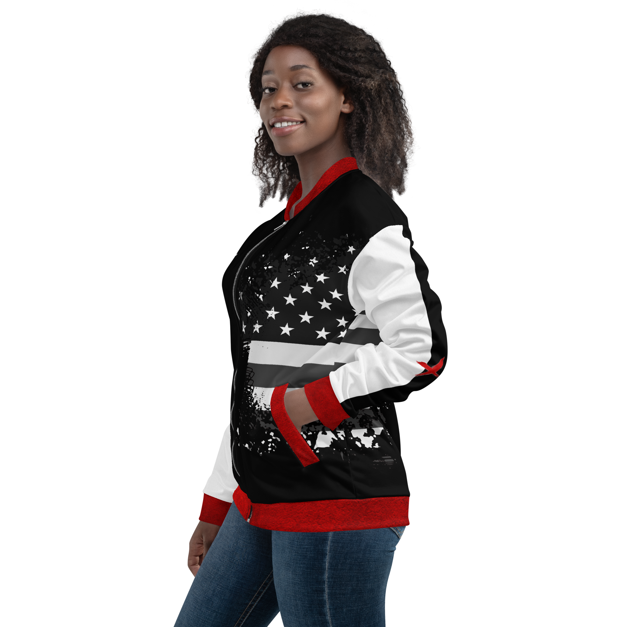 RANT FAM Bomber Jacket (Black)